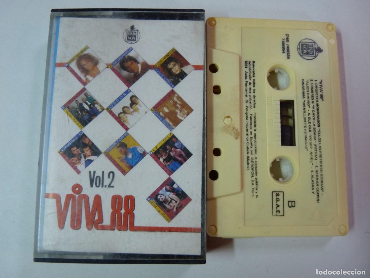 Old Cassettes: CASETE, CASSETTE VIVA 88. VOLUMEN 2 REF: 22-16