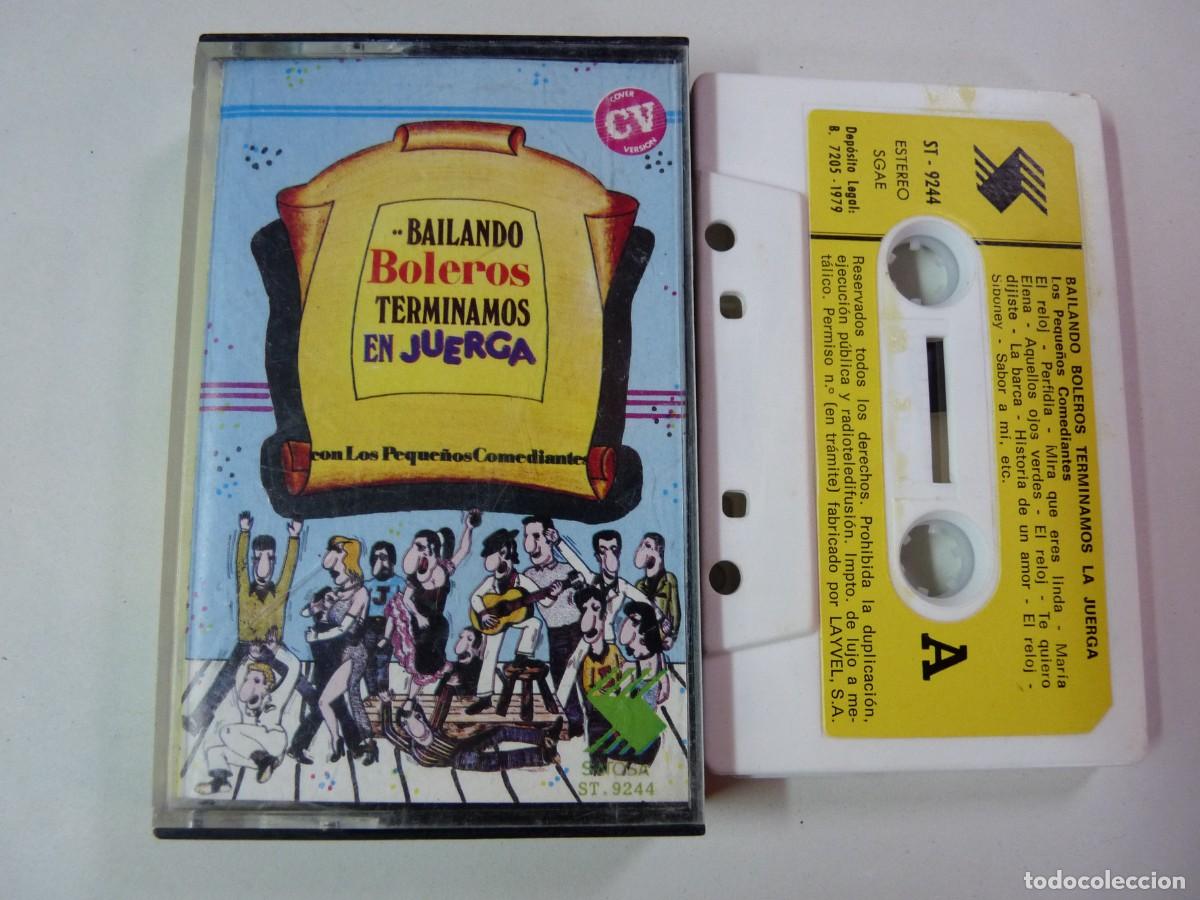 Alte Kassetten: CASETE, CASSETTE BAILANDO BOLEROS TERMINAMOS EN JUERGA REF: 22-18