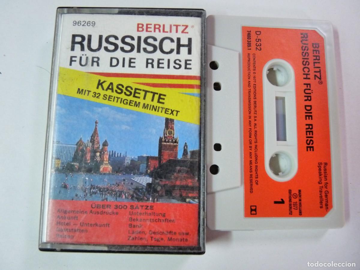 Alte Kassetten: CASETE, CASSETTE BERLITZ. RUSSISCH FUR DIE REISE REF: 22-20