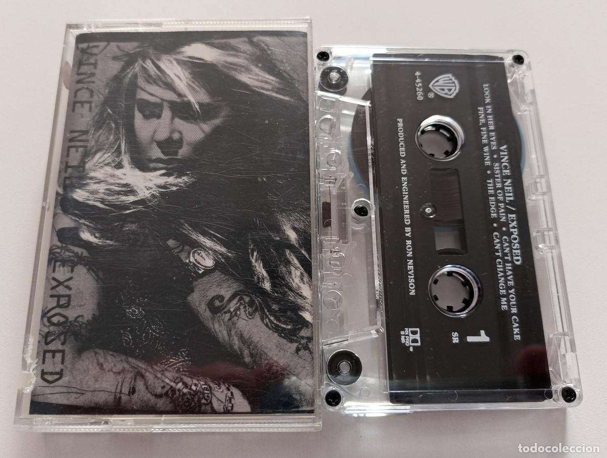 Casetes antiguos: CASSETTE VINCE NEIL - EXPOSED - Foto 1
