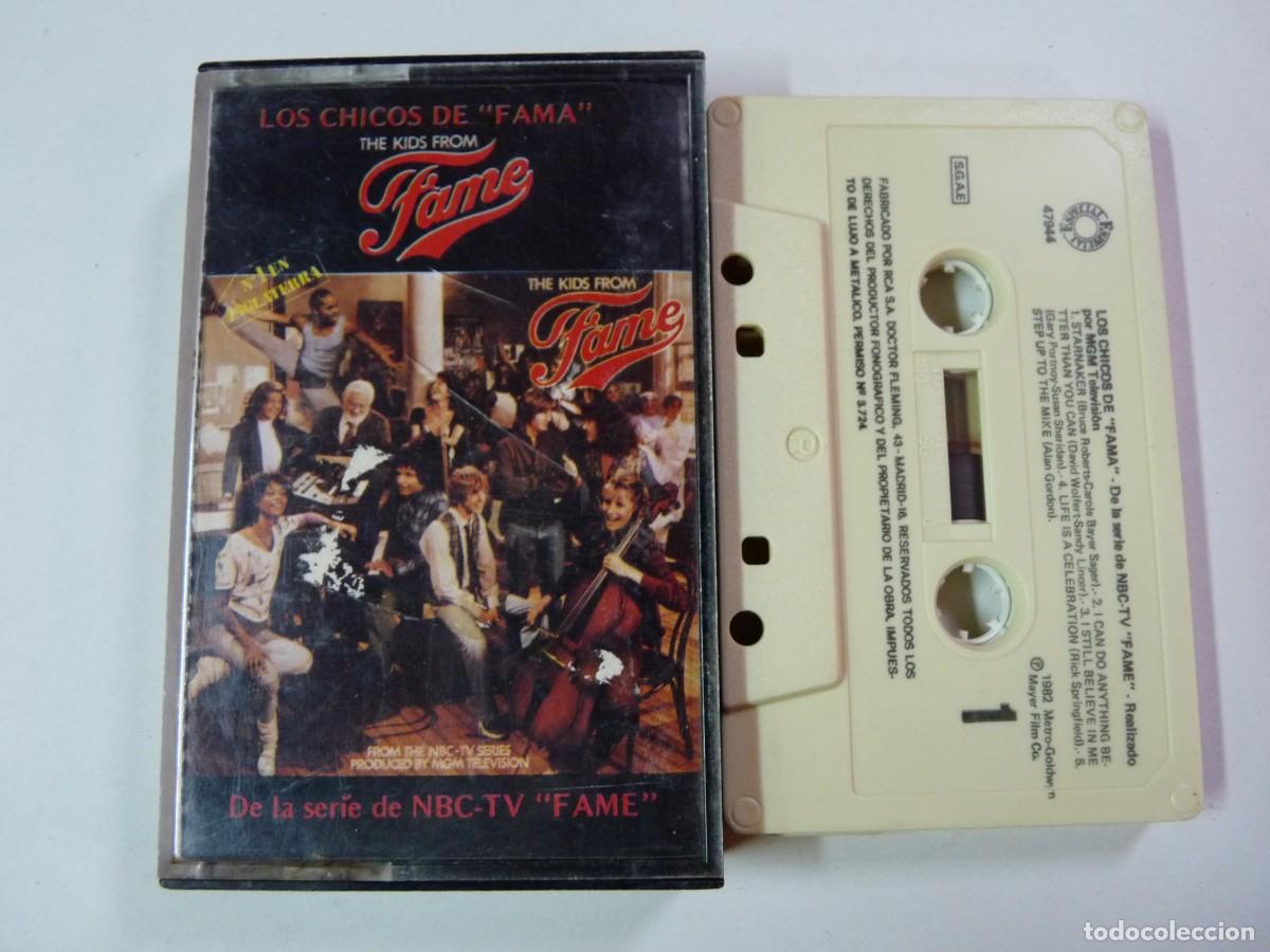 Cassetes antigas: CASETE, CASSETTE LOS CHICOS DE &rdquo;FAMA&rdquo; REF: 27-44