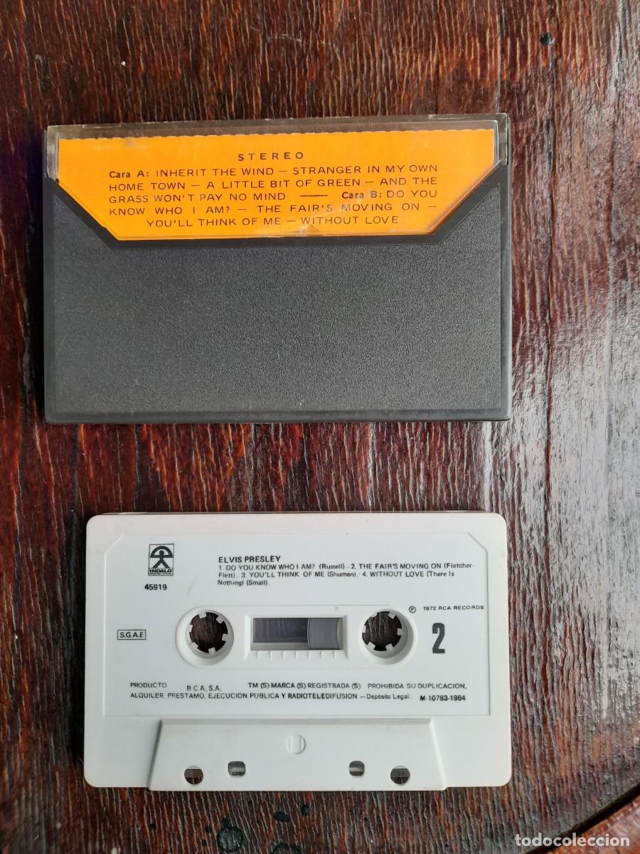 Casetes antiguos: Elvis Presley versi&oacute;n original 1972 - Foto 2