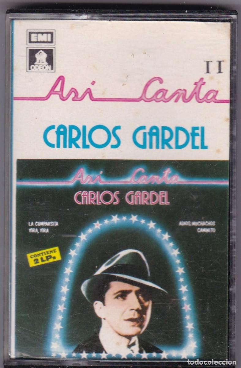 Casetes antiguos: CINTA DE CASETE: CARLOS GARDEL - Foto 1