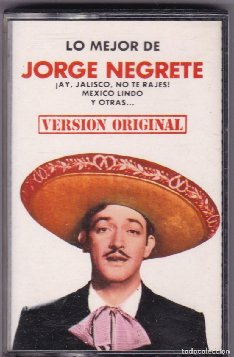 Casetes antiguos: CINTA DE CASETE: JORGE NEGRETE - Foto 1