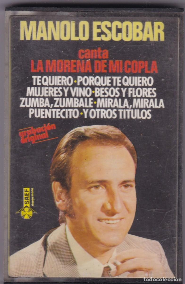 Casetes antiguos: CINTA DE CASETE: MANOLO ESCOBAR - Foto 1