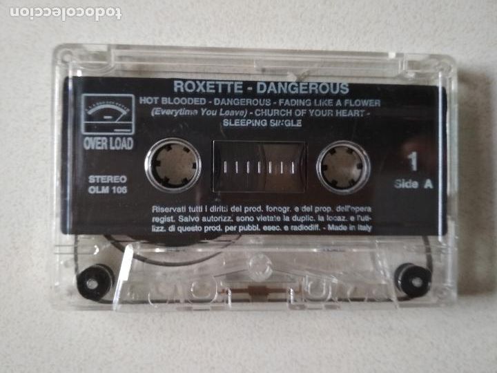 Casetes antiguos: ROXETTE - DANGEROUS - LIVE AT WEMBLEY 91 - Foto 3