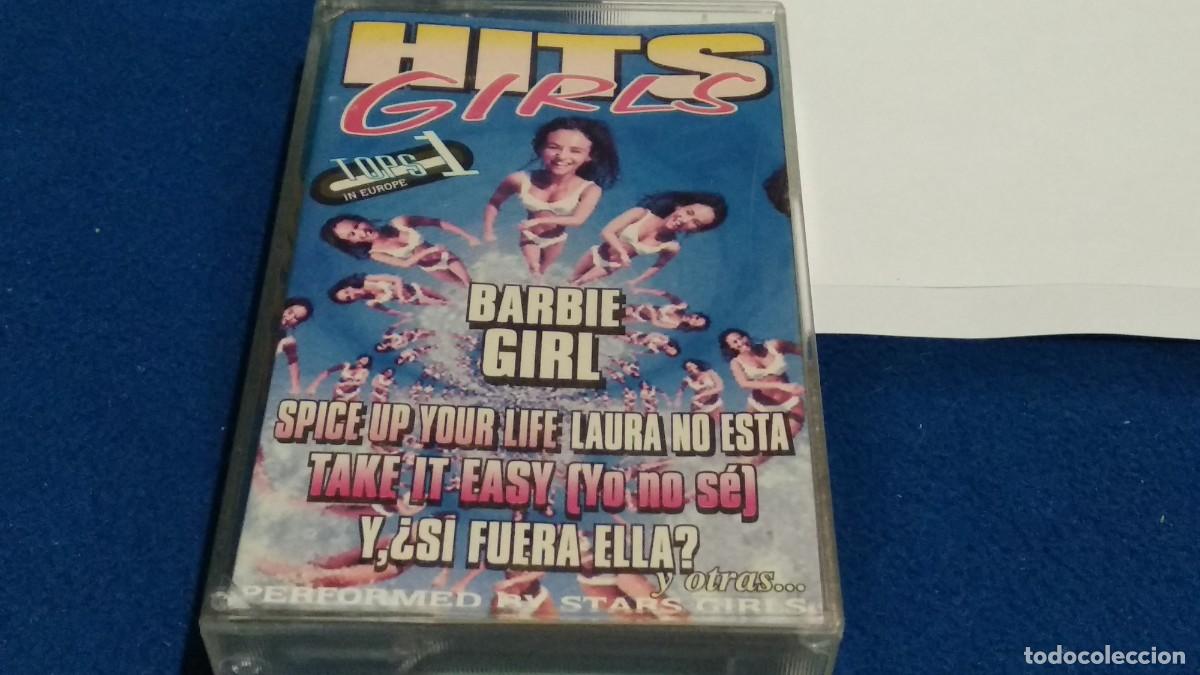 Casetes antiguos: CASETE CINTA CASSETTE(HITS GIRLS - BARBIE GIRL ) 1997 LATINO&acute;S -