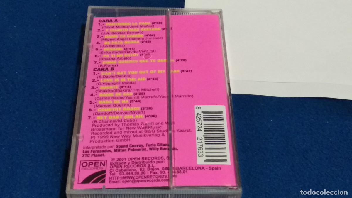 Casetes antiguos: CASETE CINTA CASSETTE(LL&Eacute;VATELOS TODOS LOS &Eacute;XITOS ) 2001 OPEN - Foto 3