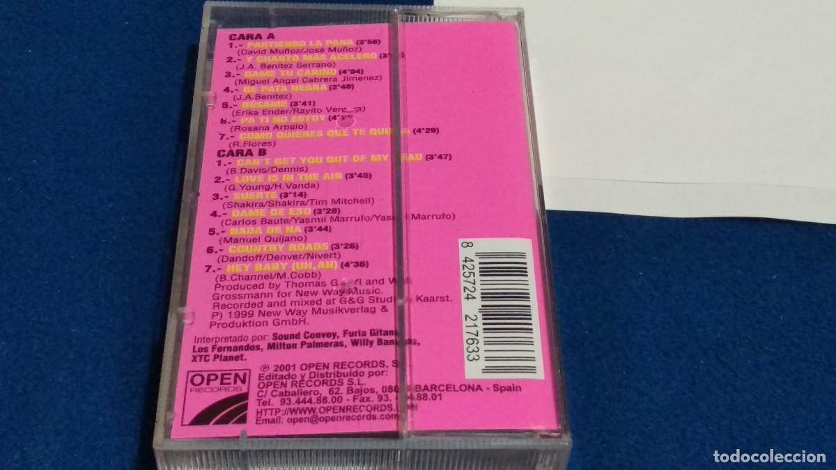 Casetes antiguos: CASETE CINTA CASSETTE(LL&Eacute;VATELOS TODOS LOS &Eacute;XITOS ) 2001 OPEN - Foto 4
