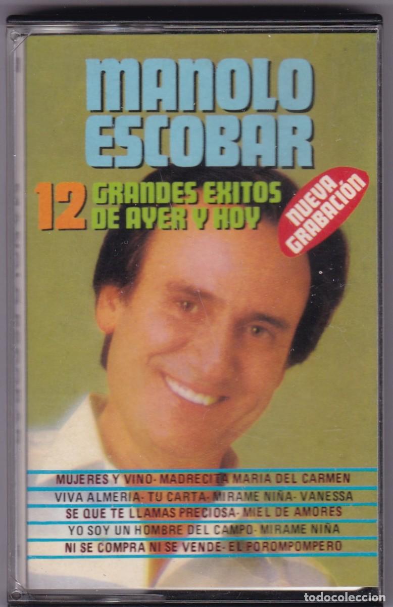 Casetes antiguos: CINTA DE CASETE: MANOLO ESCOBAR - Foto 1