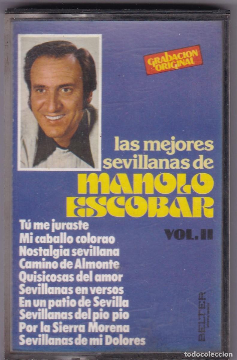 Casetes antiguos: CINTA DE CASETE: MANOLO ESCOBAR - Foto 1