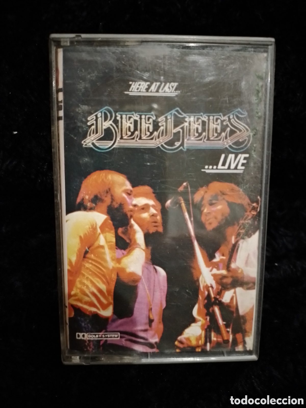 Casetes antiguos: Here at Last Bee Gees Live Casete