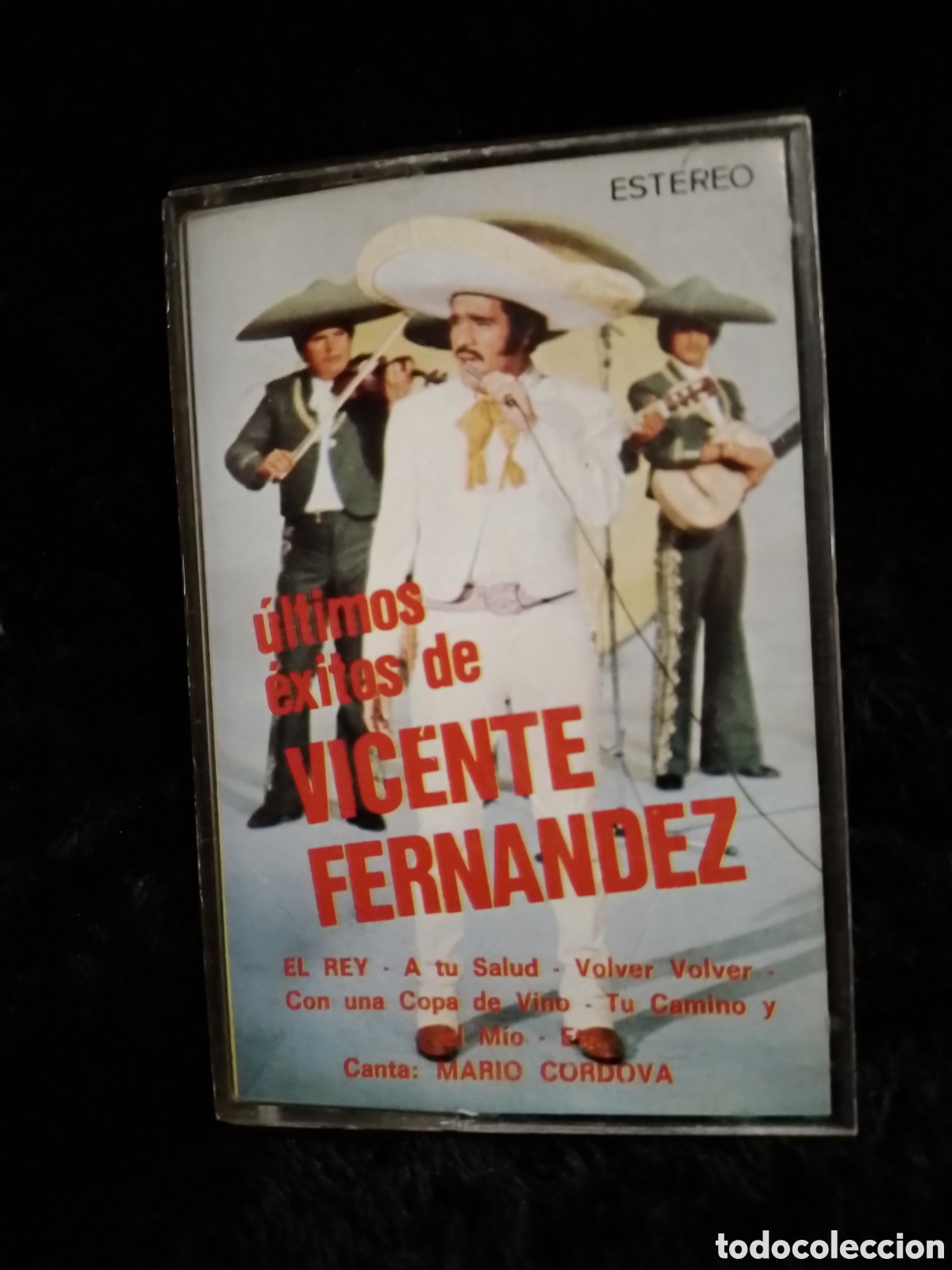Casetes antiguos: Ultimos Exitos de Vicente Fernandez - Foto 1