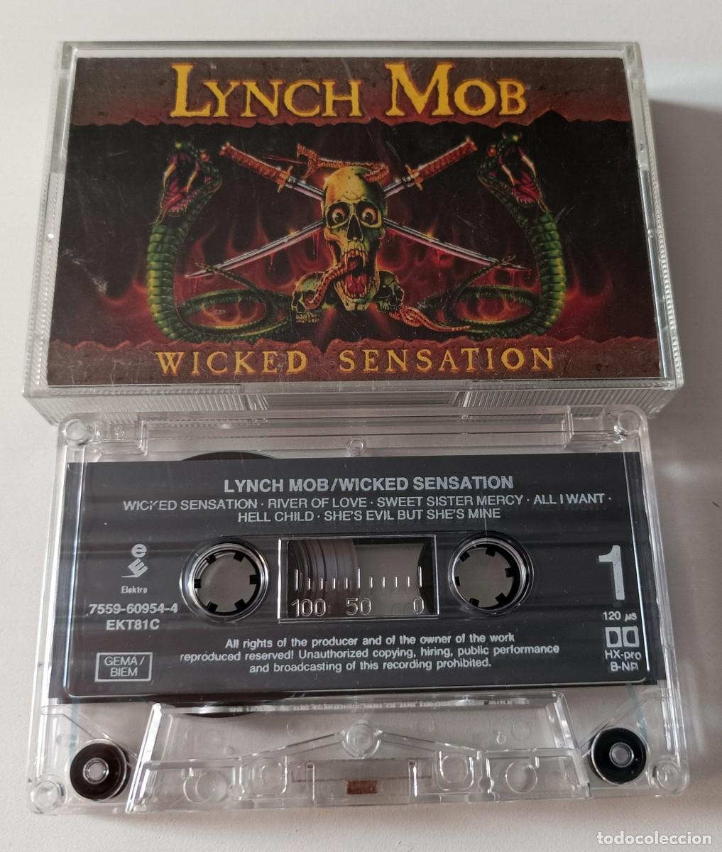 Casetes antiguos: CASSETTE LYNCH MOB - WICKED SENSATION - Foto 1