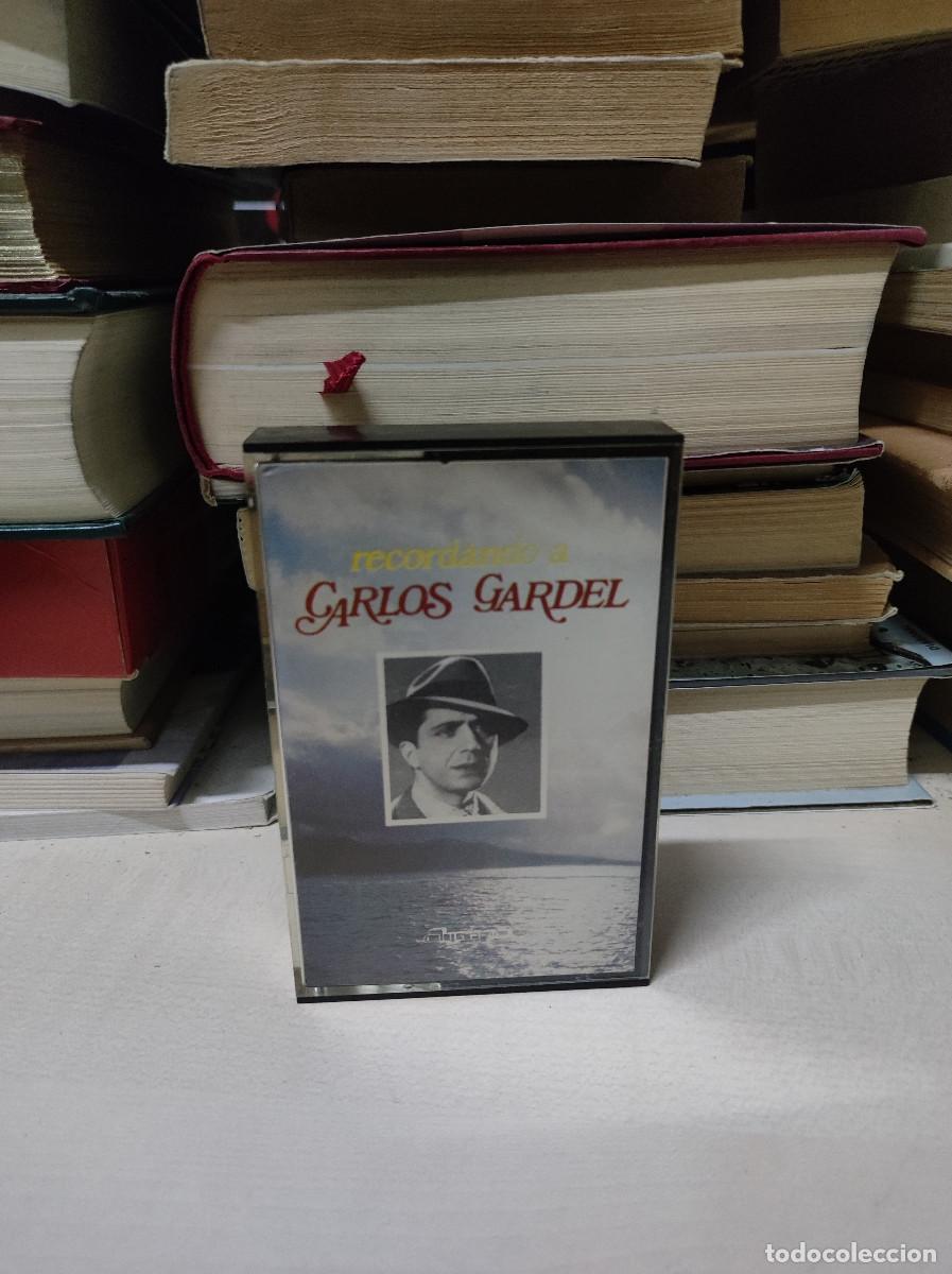 Casetes antiguos: CASSETTE Recordando a Carlos Gardel - Foto 1