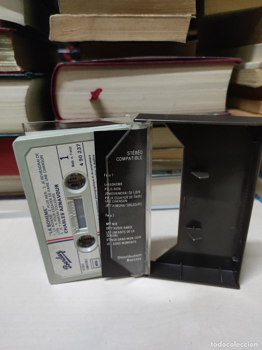 Casetes antiguos: CHARLES AZNAVOUR LA BOHEME - Foto 2