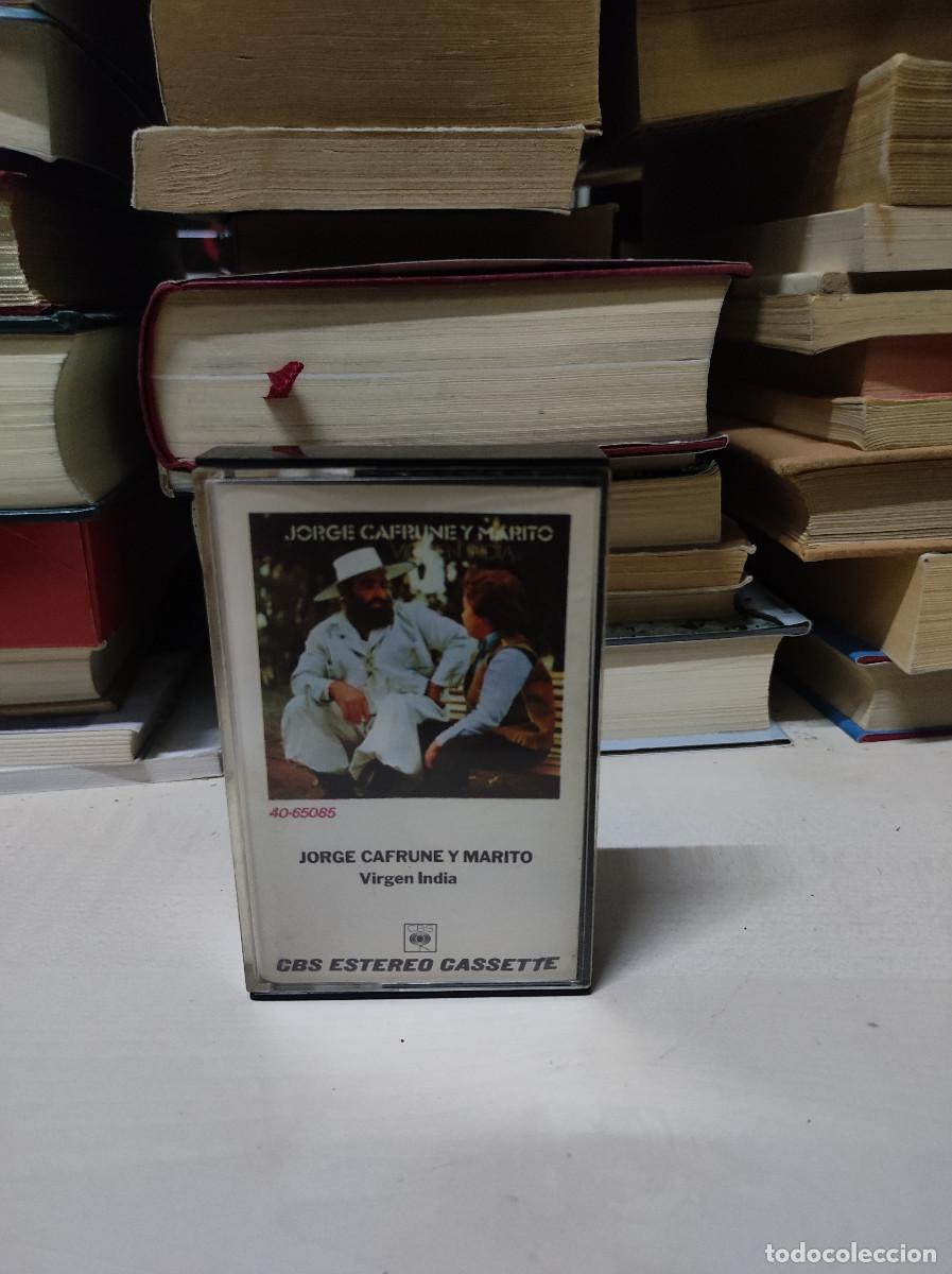 Casetes antiguos: Jorge Cafrune Y Marito &ndash; Virgen India - Foto 1