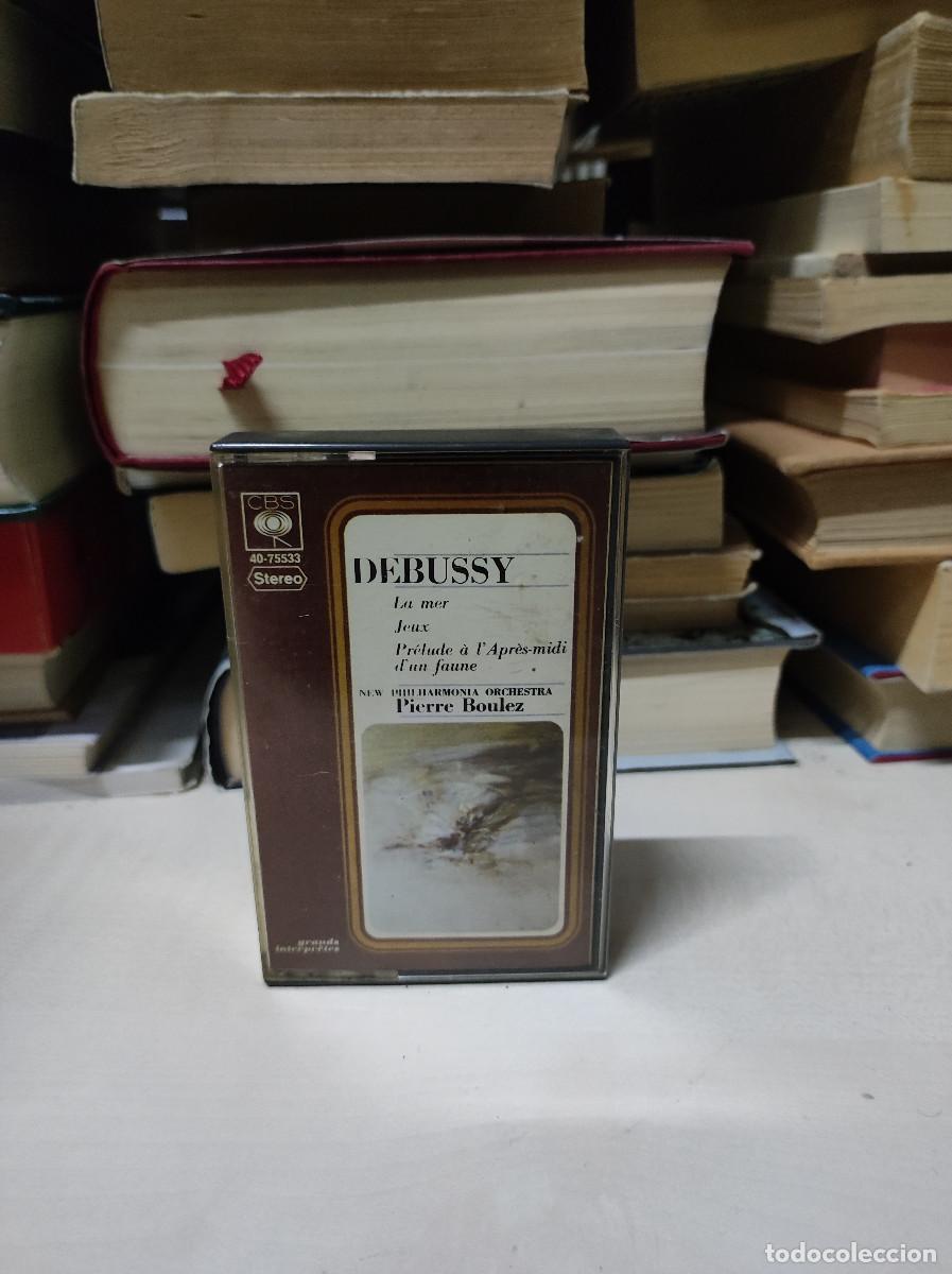 Casetes antiguos: DEBUSSY PIERRE BOULEZ CASSETTE - Foto 1