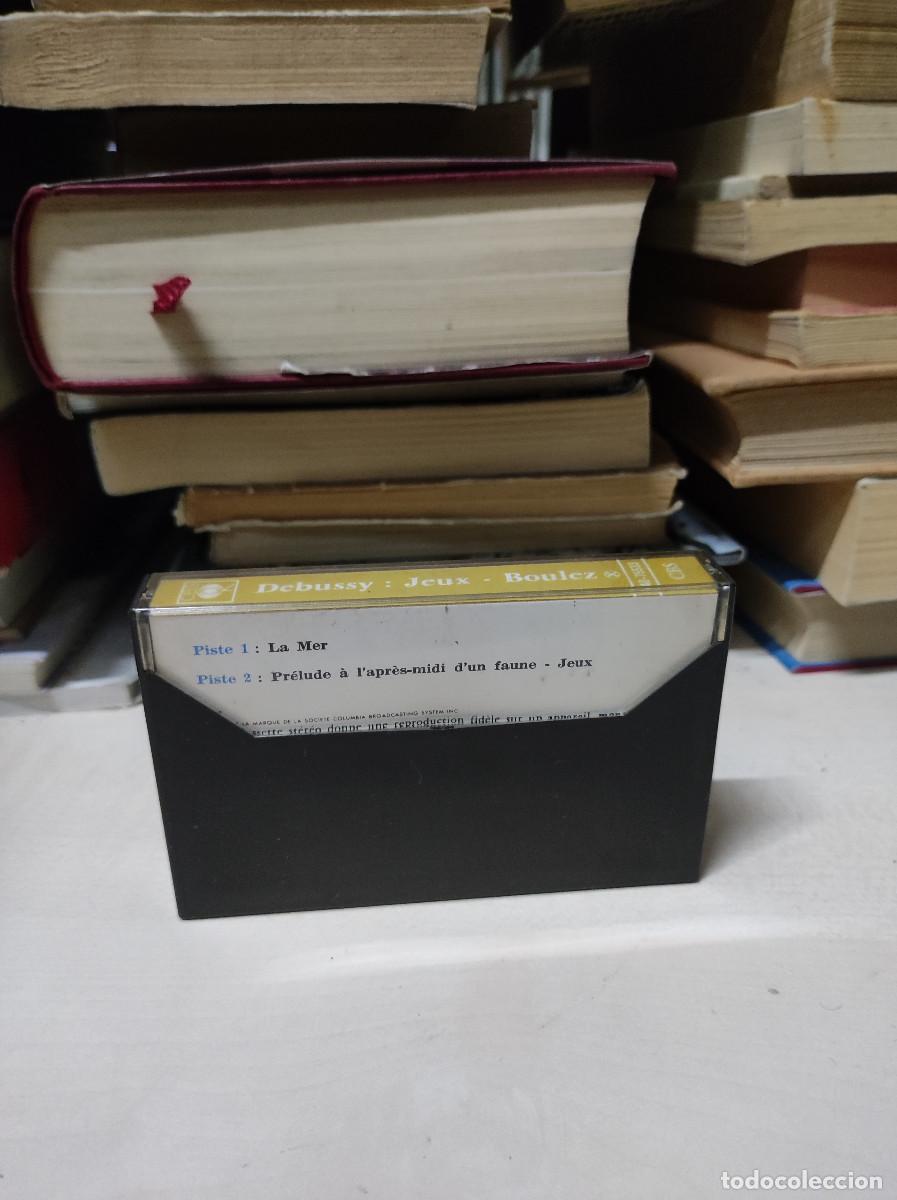 Casetes antiguos: DEBUSSY PIERRE BOULEZ CASSETTE - Foto 2