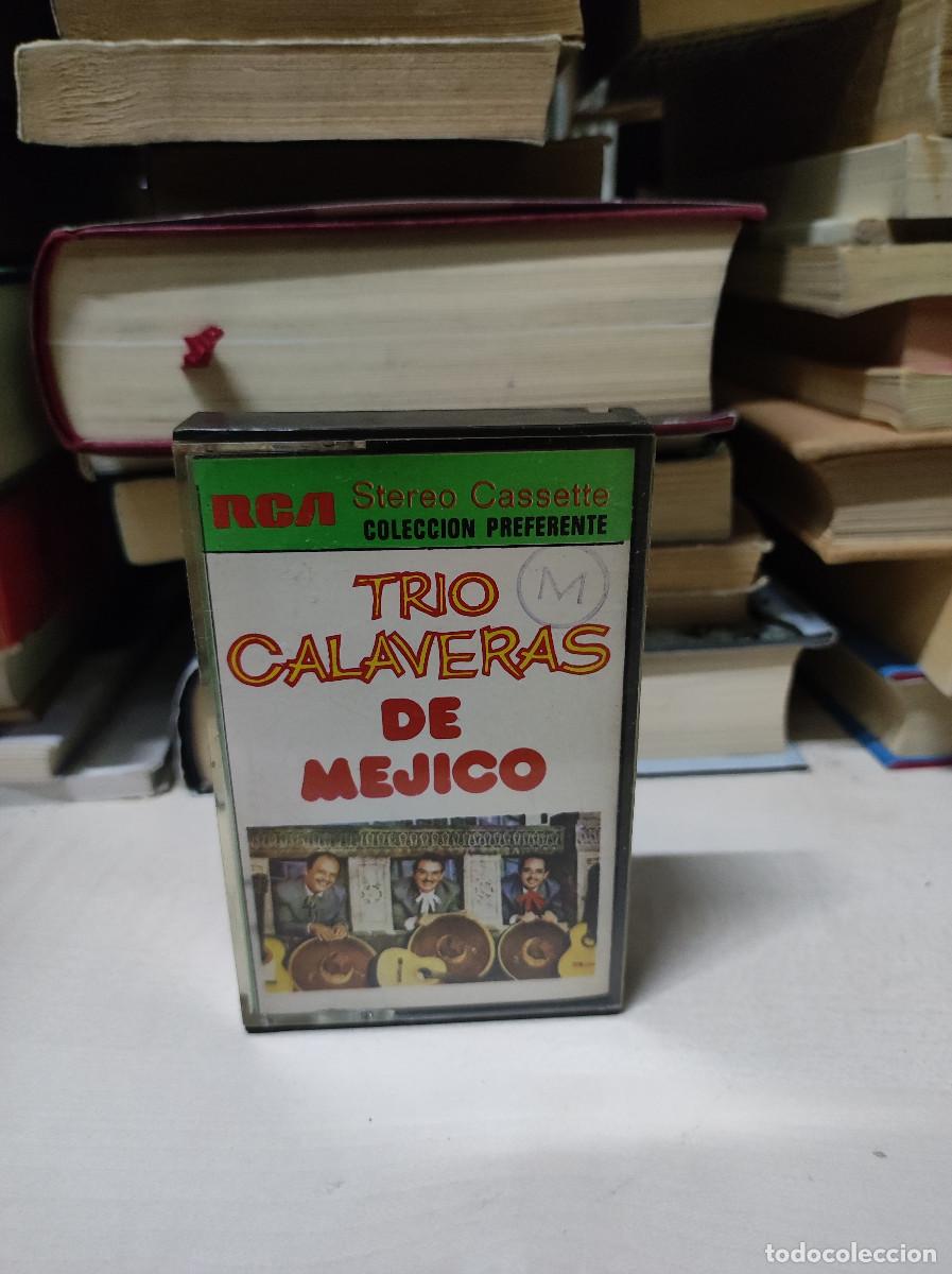 Casetes antiguos: TRIO CALAVERAS DE MEXICO CASSETTE - Foto 1