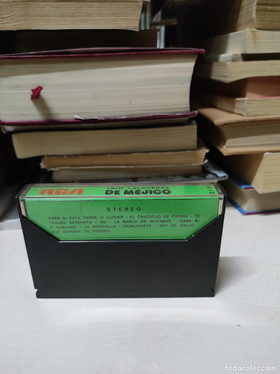 Casetes antiguos: TRIO CALAVERAS DE MEXICO CASSETTE - Foto 2