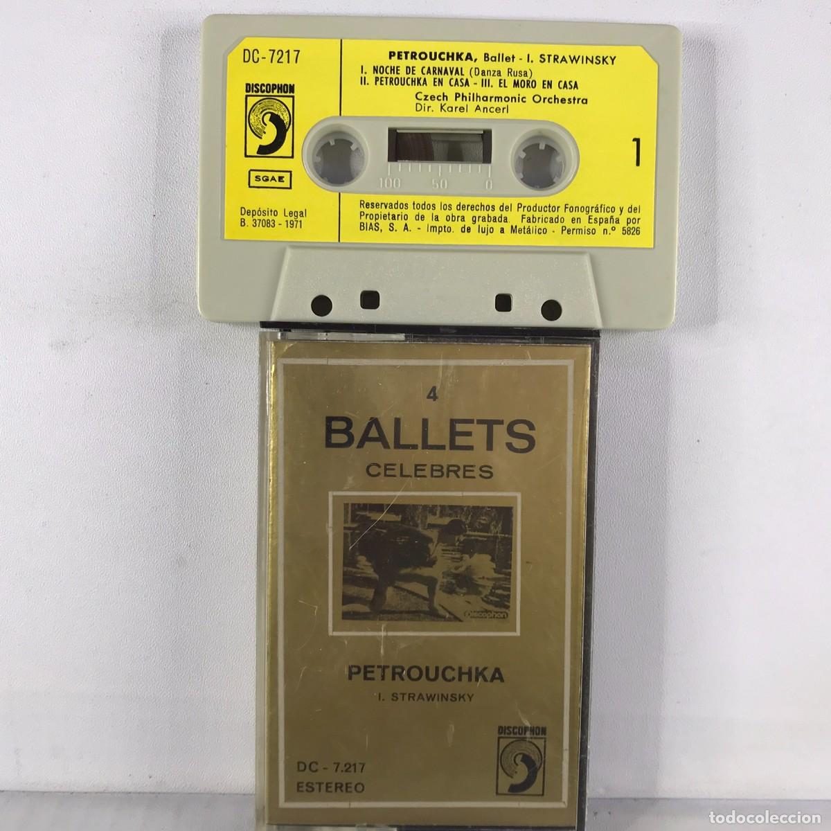 Casetes antiguos: Stravinsky - Karel Ančerl ● Petrushka ● Cassette SPAIN 1971 - Foto 1