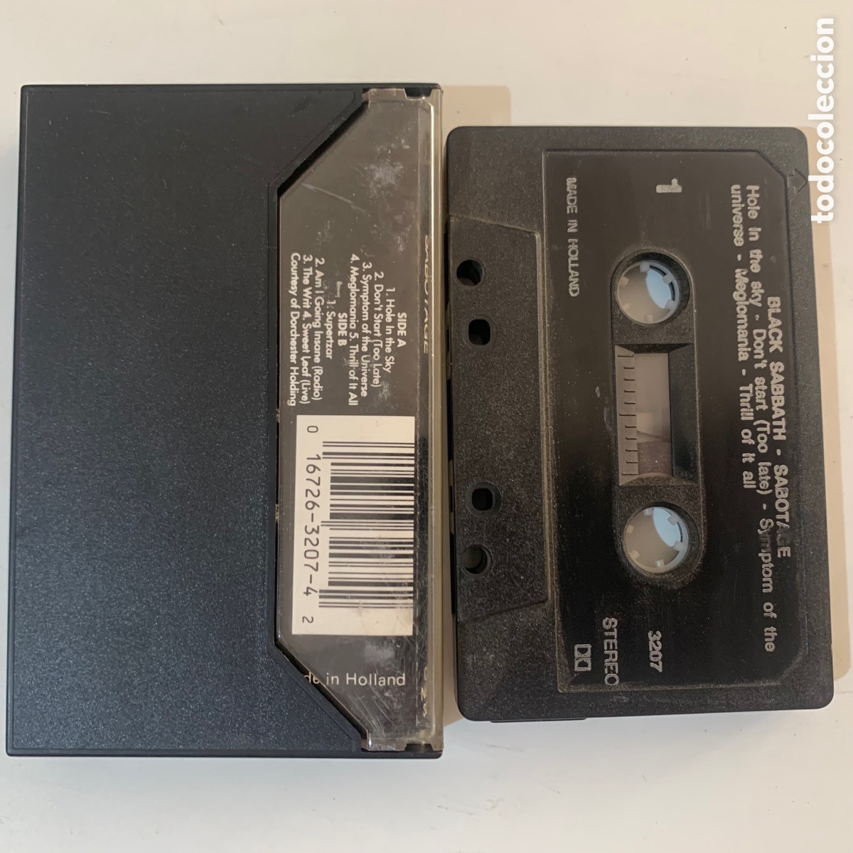 Casetes antiguos: Cinta cassette Black Sabbath - Sabotage - Foto 2