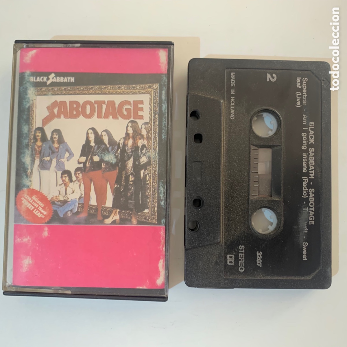 Casetes antiguos: Cinta cassette Black Sabbath - Sabotage - Foto 1