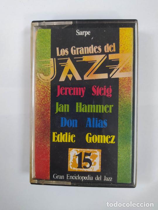 Alte Kassetten: LOS GRANDES DEL JAZZ N&ordm; 15. JEREMY STEIG. CASETE. TDKCST27