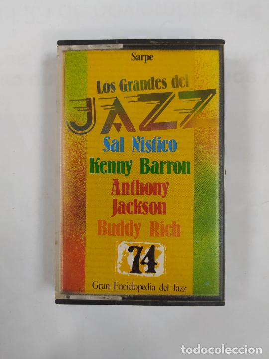 Casetes antiguos: LOS GRANDES DEL JAZZ N&ordm; 74. SAL NISTICO. CASETE. TDKCST27
