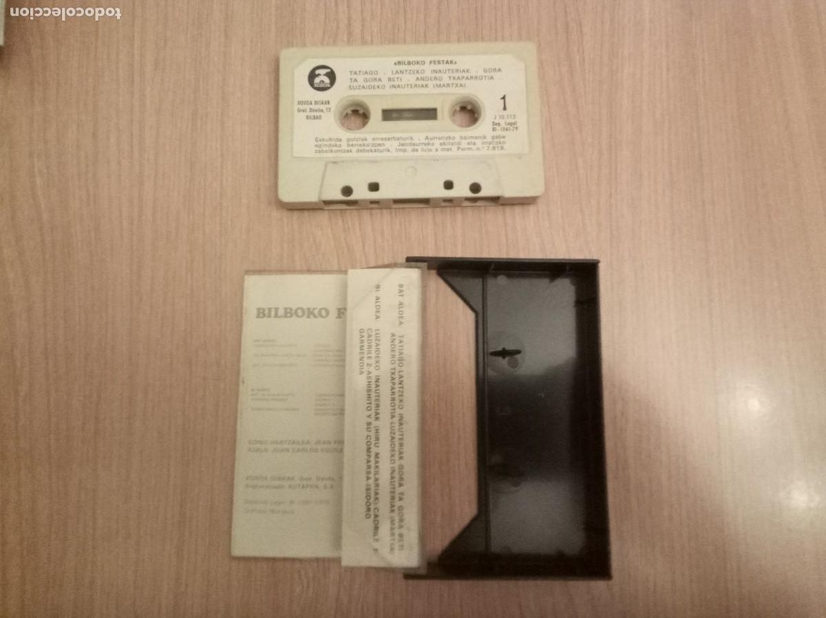 Casetes antiguos: Casete Bilboko Festak - Foto 2