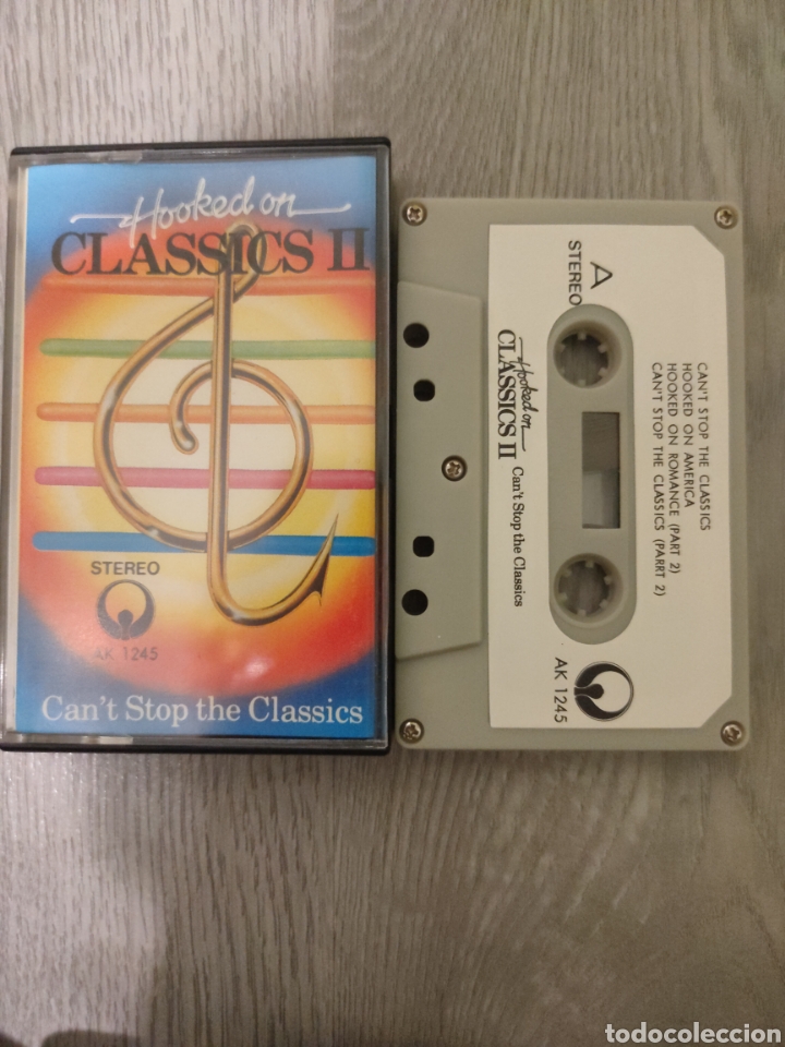 Casetes antiguos: CASETE - HOOKED ON CLASSICS 2 - CANT STOP THE CLASSICS - CASSETTE - Foto 1