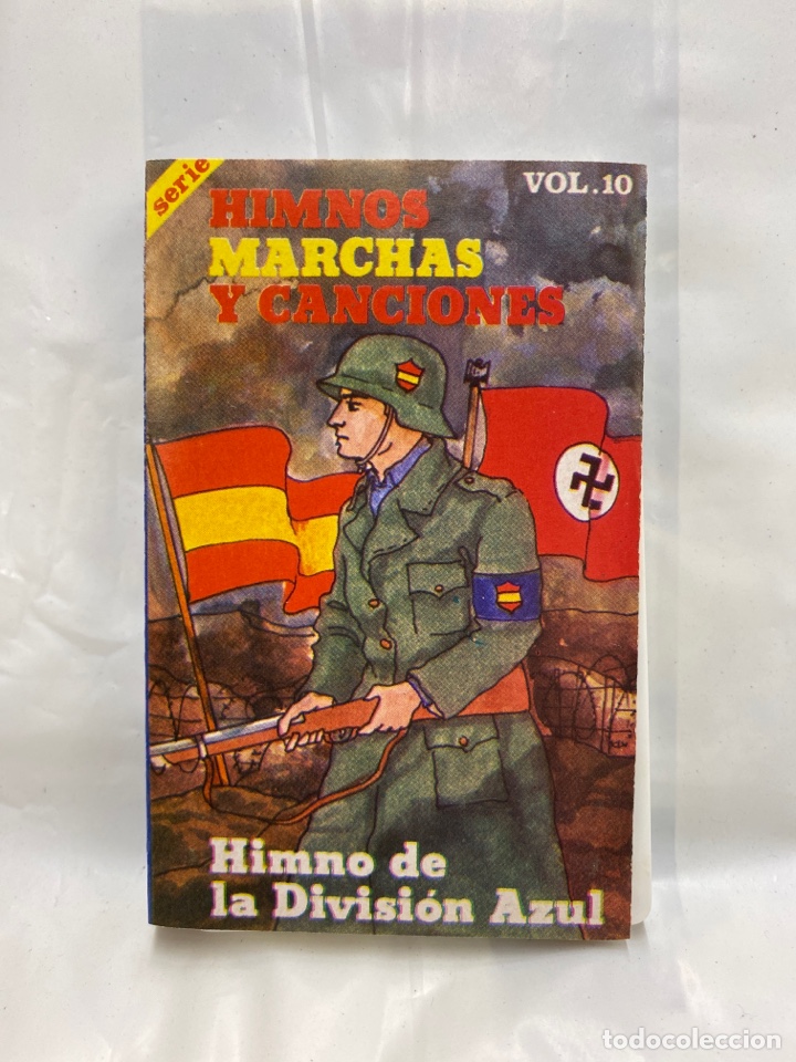 Alte Kassetten: CASSETTE HIMNOS, MARCHAS Y CANCIONES. HIMNO DE LA DIVISI&Oacute;N AZUL. Vol. 10.
