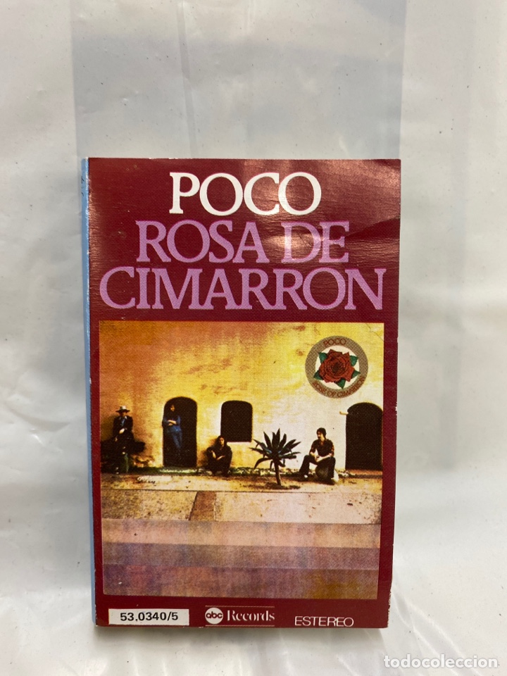 Casetes antiguos: CASSETTE ROSA DE CIMARRON, POCO. - Foto 1