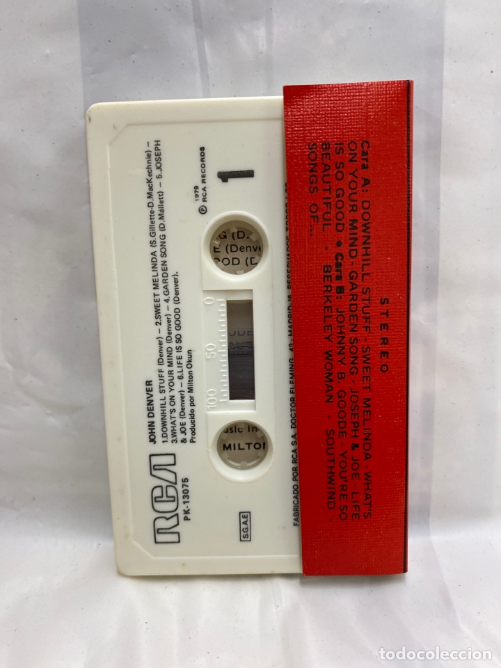 Casetes antiguos: CASSETTE JOHN DENVER, - Foto 2
