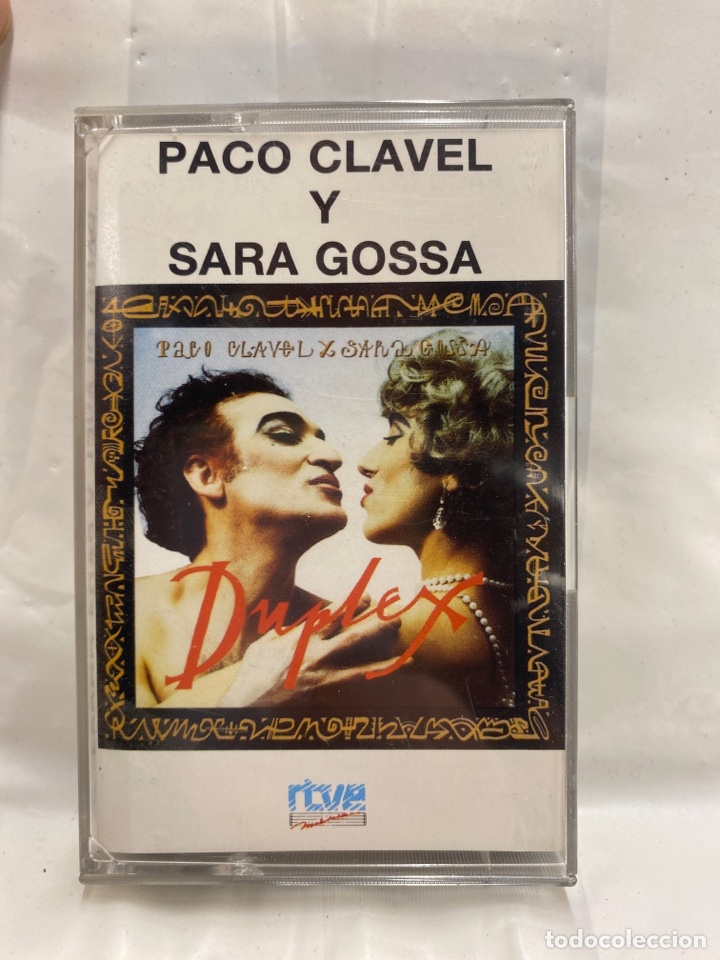 Casetes antiguos: CASSETTE PACO CLAVEL Y SARA GOSSA, DUPLEX - Foto 1