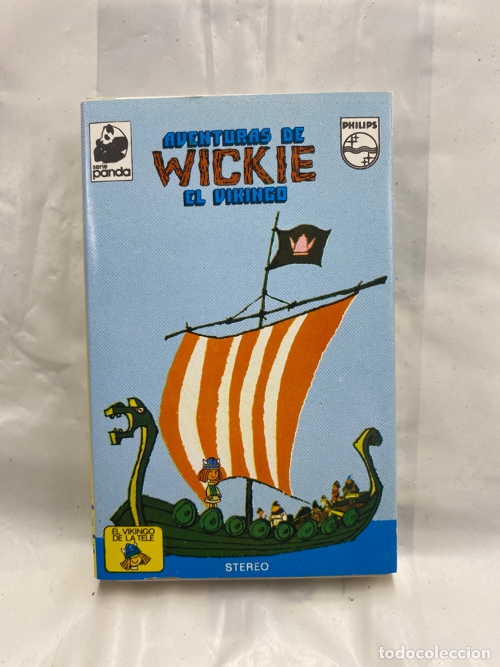 Casetes antiguos: CASSETTE AVENTURAS DE WICKIE EL VIKINGO, infantil