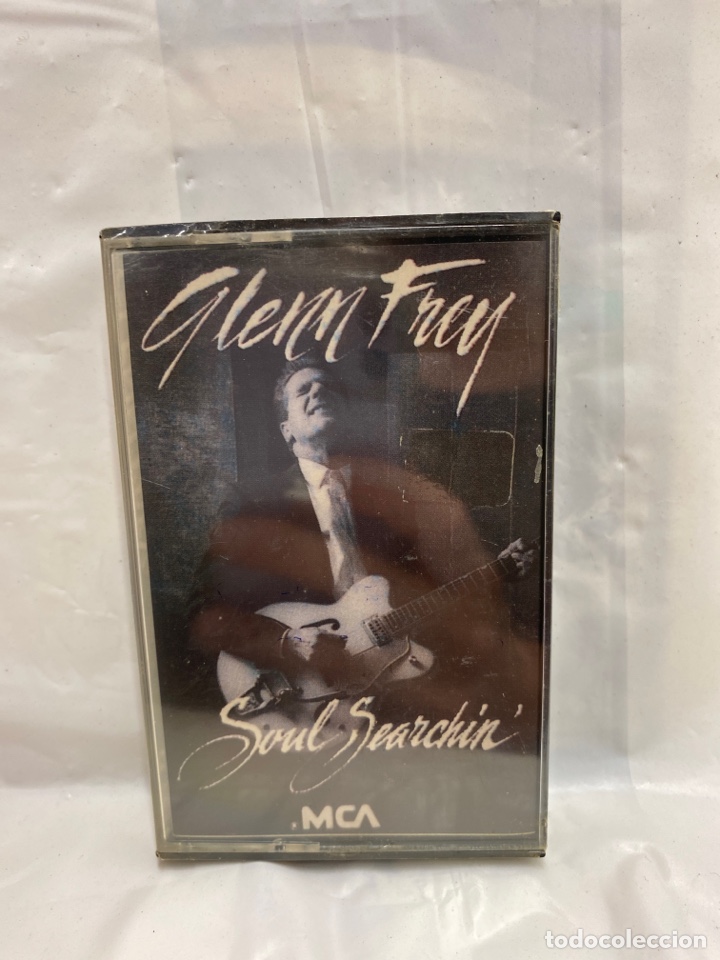 Casetes antiguos: CASSETTE GLENN FREY, SOUL SEARCHIN&rsquo; - Foto 1