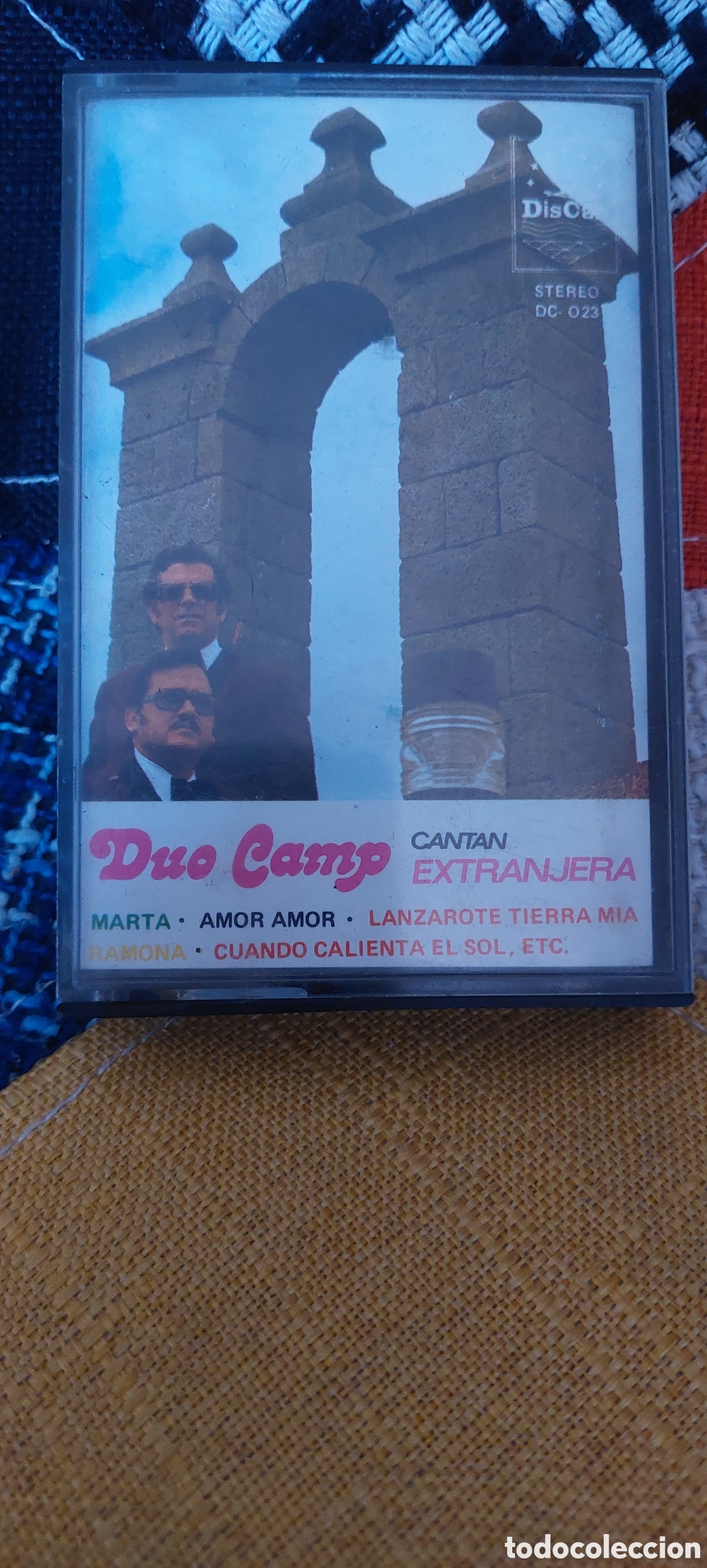 Old Cassettes: Casete Duo Camp -Canta Extranjer&iacute;a- (LB)