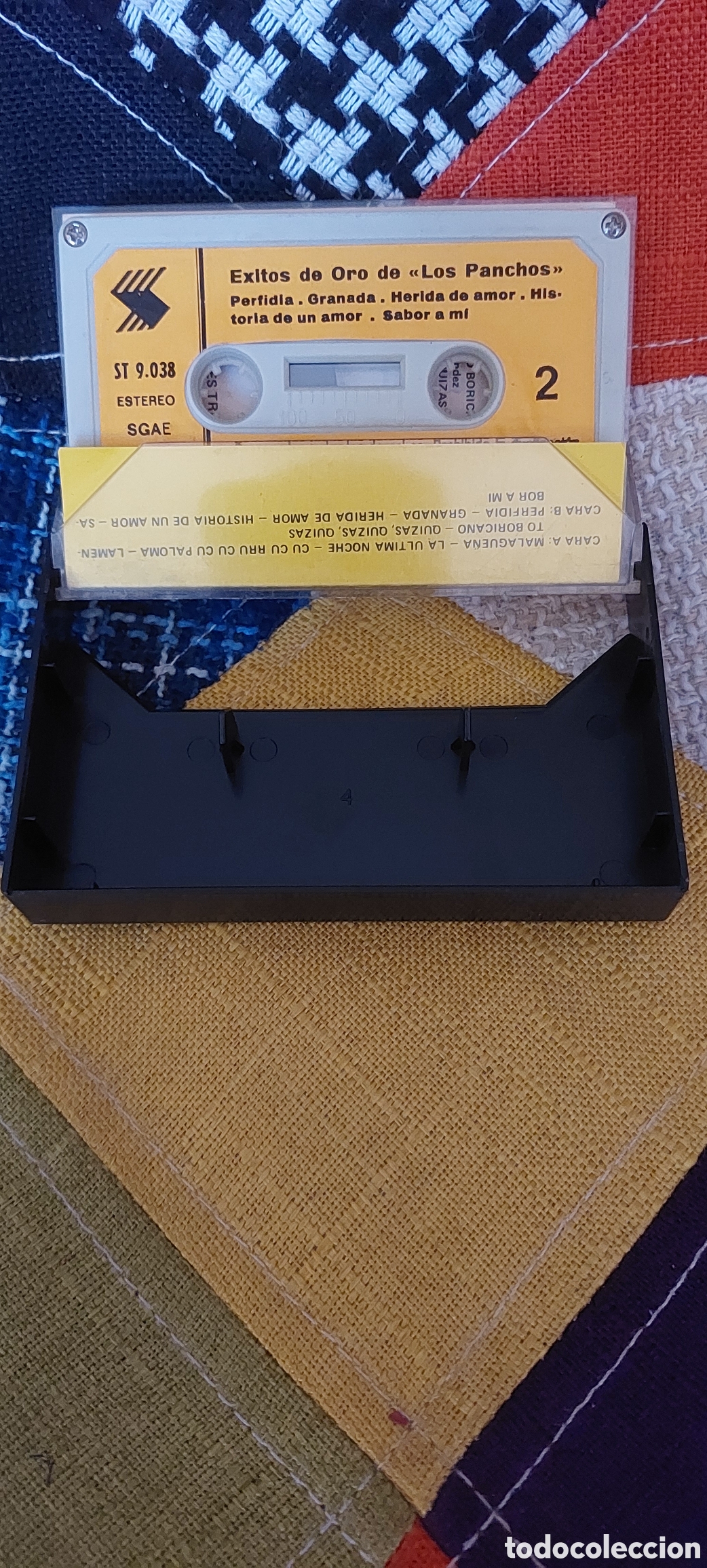 Casetes antiguos: Casete &Eacute;xitos de Oro de Los Panchos (LB) - Foto 2
