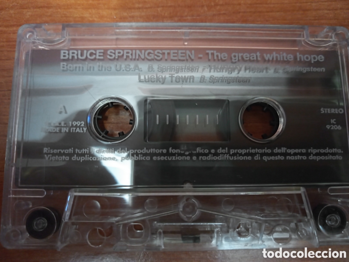 Casetes antiguos: Bruce Springsteen in concert no oficial - Foto 3