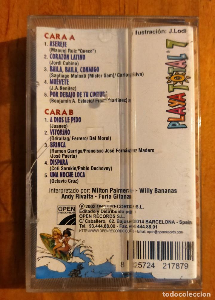 Casetes antiguos: PLAYA TOTAL 7. TODOS LOS EXITOS DEL VERANO. - Foto 2