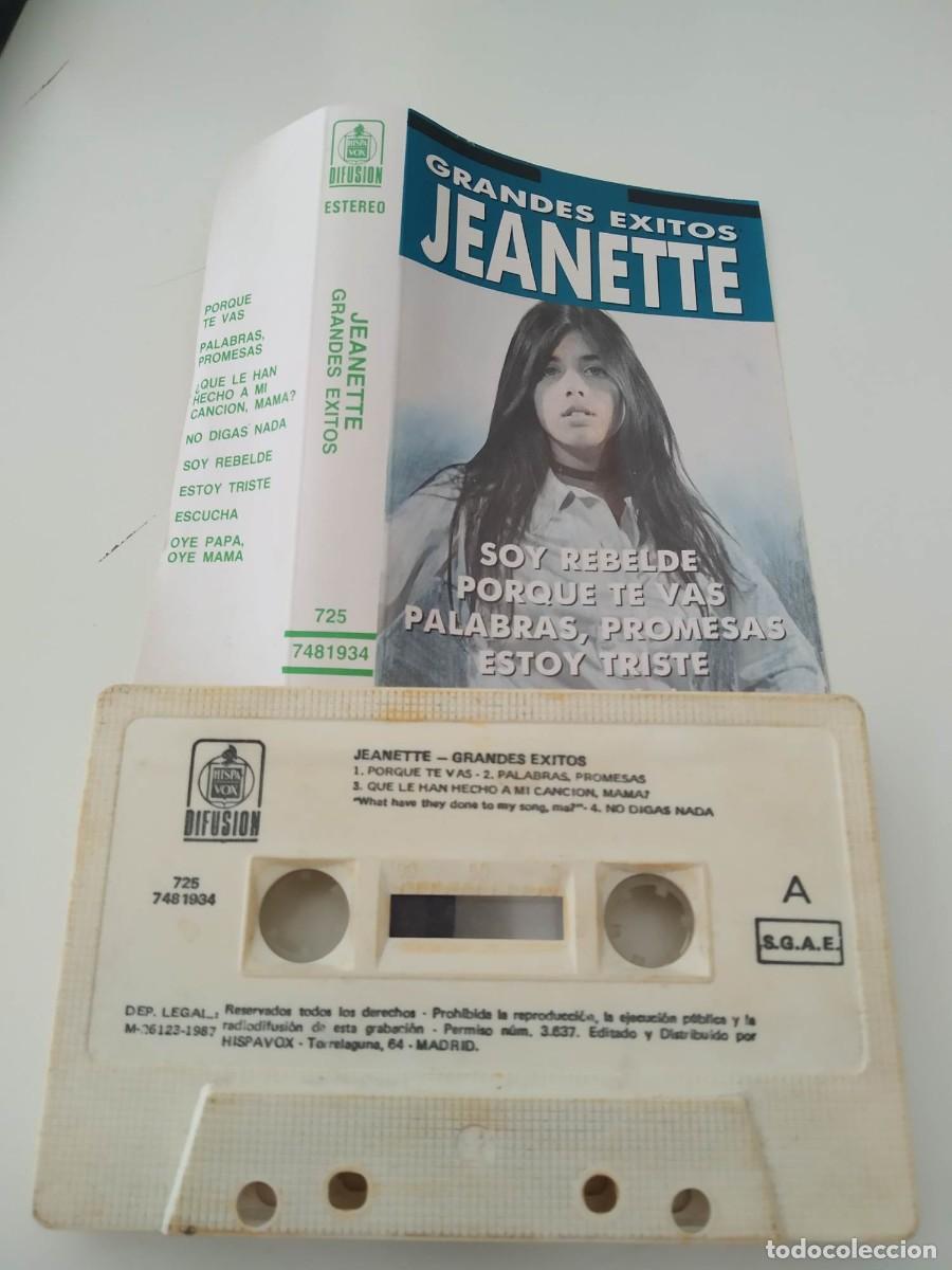 Casetes antiguos: Jeanette - Grandes &Eacute;xitos (Cass, Comp) - Foto 1