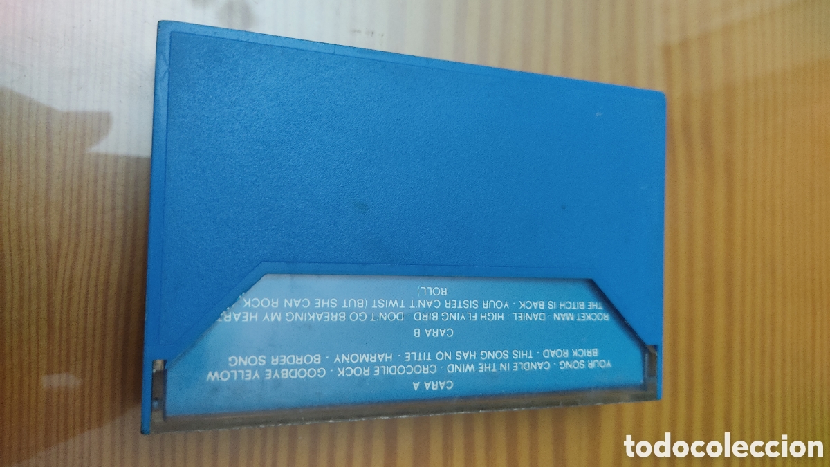 Casetes antiguos: Cinta de cassette de Elton John &rdquo; Canciones De Oro &rdquo; - Foto 2