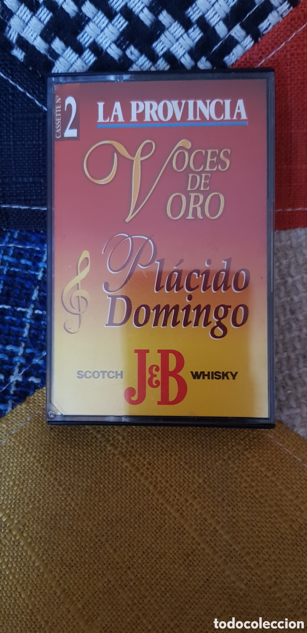 Old Cassettes: Casete VOCES DE ORO LA PROVINCIA (Pl&aacute;cido Domingo-2) (C1)