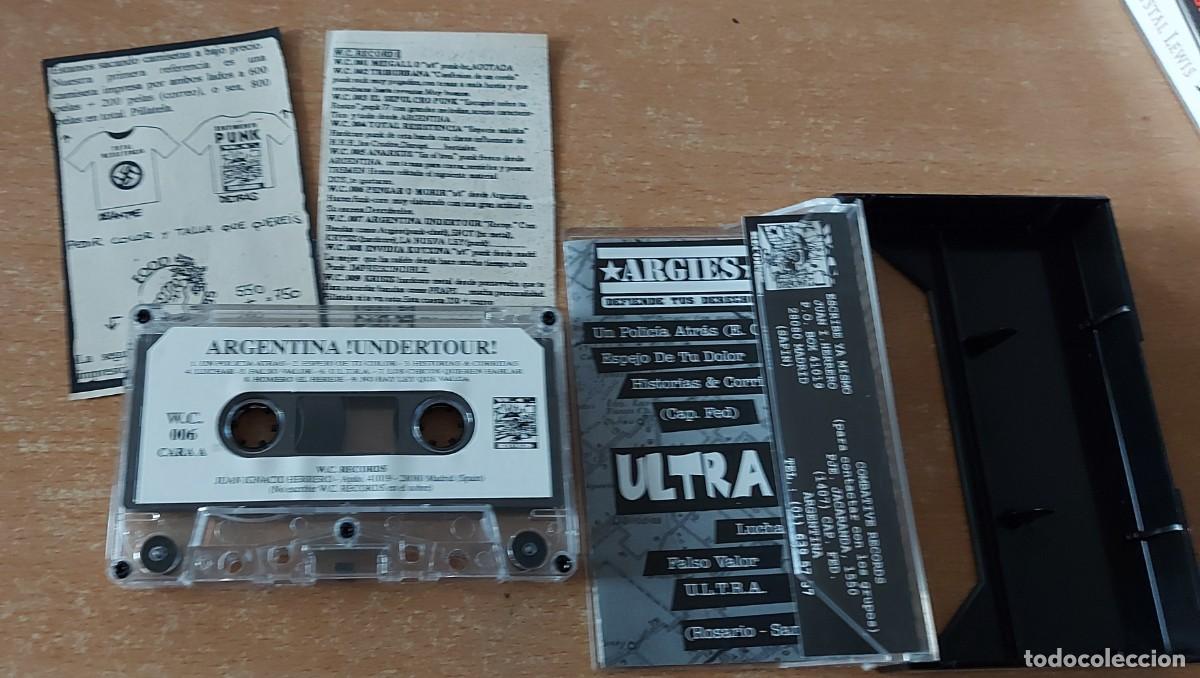 Casetes antiguos: CASETE ARGENTINA UNDERTOUR CON FOLLETOS