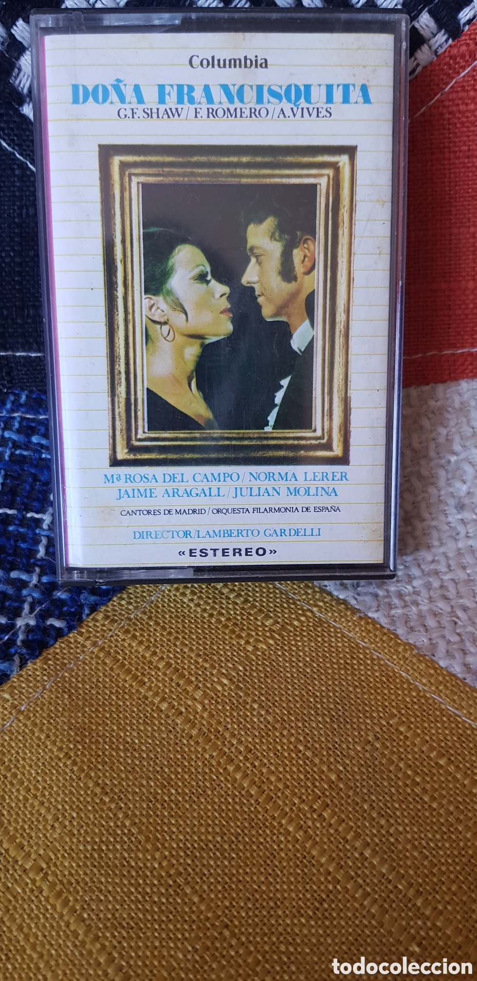 Alte Kassetten: Casete DO&Ntilde;A FRANCISQUITA Zarzuela (C1)
