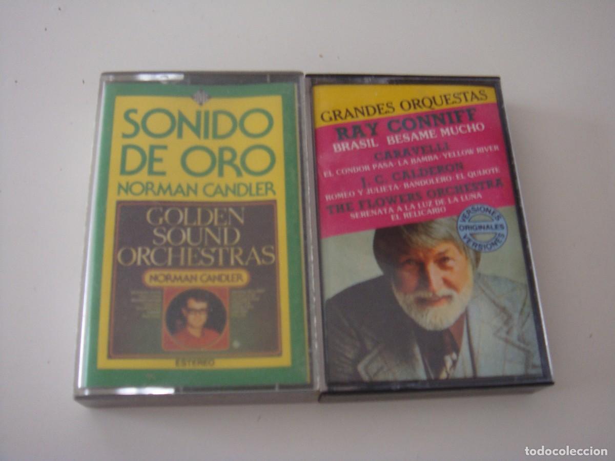 Casetes antiguos: 2 CASETES SONIDO DE ORO - RAY CONNIFF - Foto 1