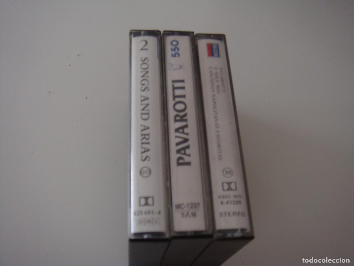 Casetes antiguos: 3 CASETES PAVAROTTI - Foto 2