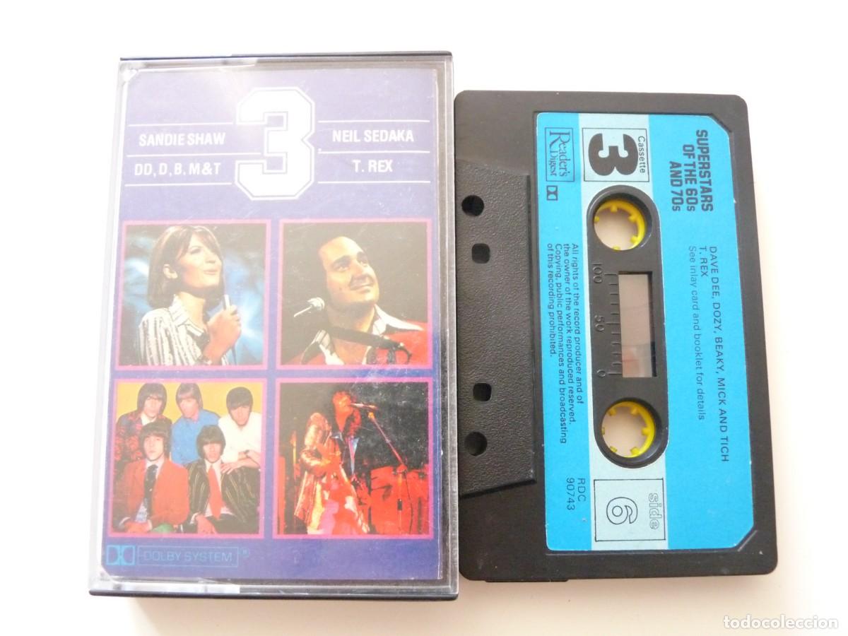 Alte Kassetten: CASETE, CASSETTE SUPERSTARS OF THE 60 Y 70. VOLUMEN TRES. REF: 29-1